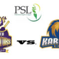Quetta Gladiators vs Karachi Kings