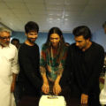 Deepika Padukone Ranveer Singh Shahid Kapoor and Sanjay Leela Bhansali celebrate Padmaavat