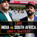 India v south 3rd test