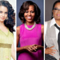 Kangana Ranaut with Michelle Obama aWinfrey