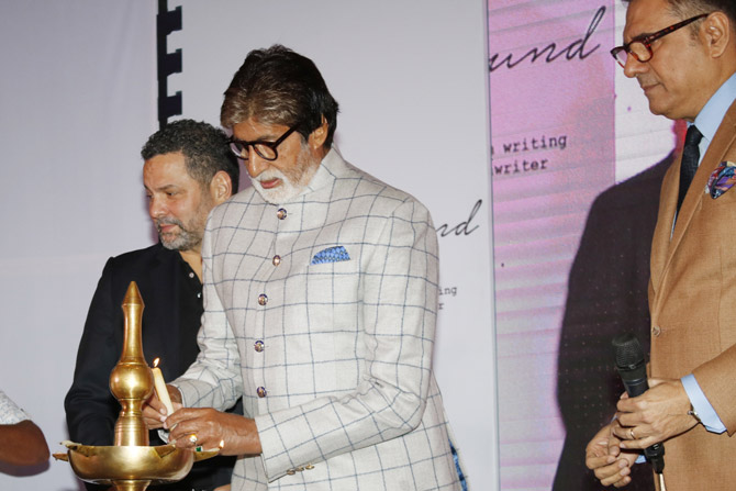 Boman Irani launches production house, Amitabh Bachchan in attendance Boman Irani launches production house, Amitabh Bachchan in attendance