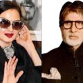 Rekha and Amitabh Bachan