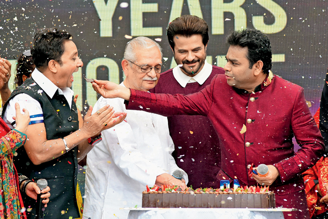 Gulzar and A.R. Rahman Gulzar and A.R. Rahman