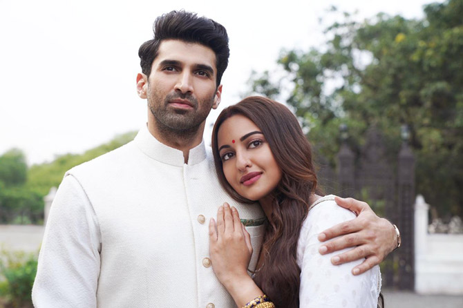 Aditya Roy and Sonakshi Sinha Aditya Roy and Sonakshi Sinha