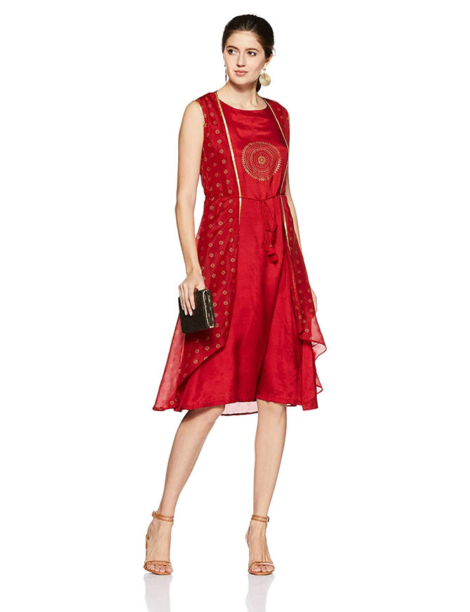 red kurta a red kurta a